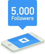フォロワー5000人以上！