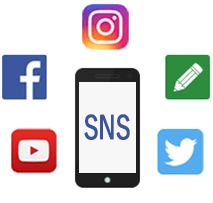 2つ以上のSNSに投稿可能！
