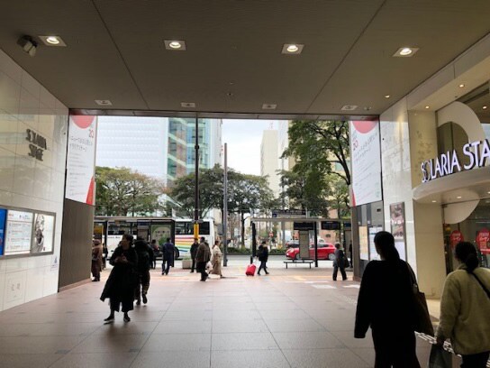 道案内画像02 西鉄天神駅からお越しのお客様