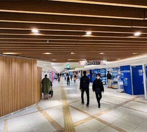 道案内画像04 横浜駅（地下）からお越しの方