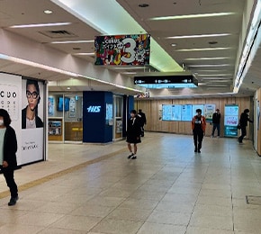 道案内画像06 横浜駅（地下）からお越しの方