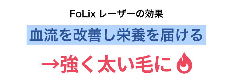 血流を改善し栄養を届ける