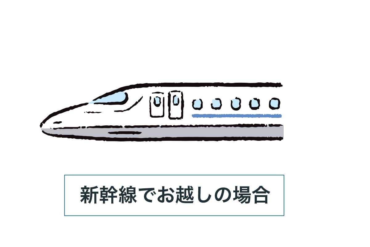 新幹線でお越しの場合