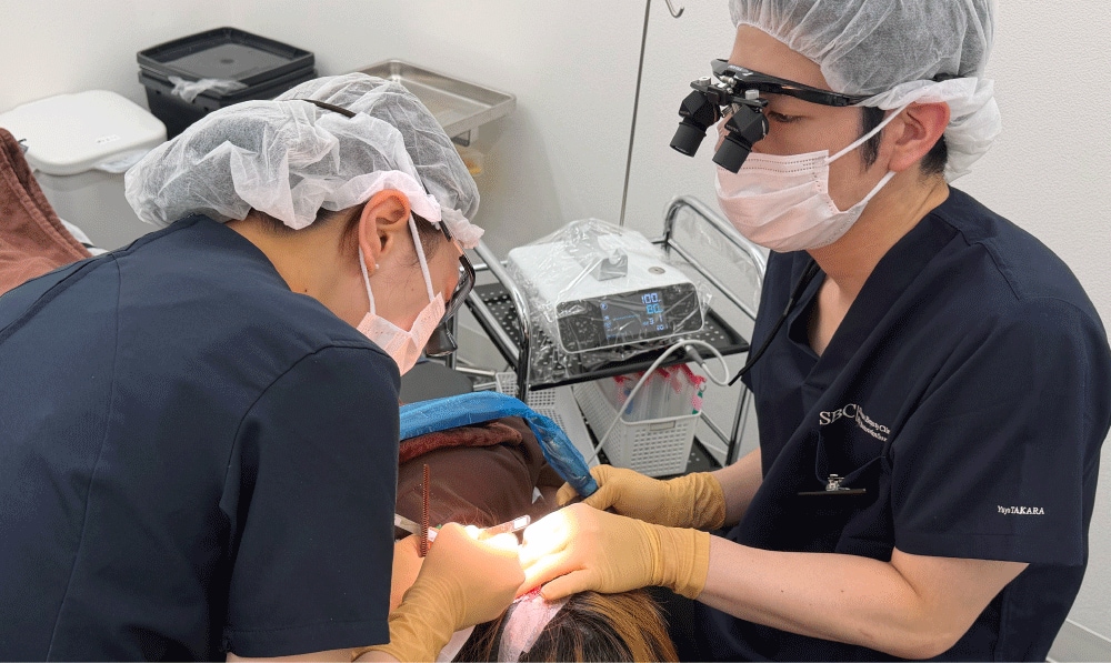 基準4. 毛根を傷つけない「採取スピードと手技」か？