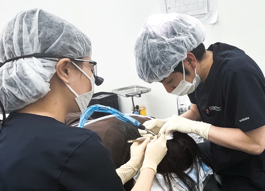 専門知識、技術を有するスタッフ在籍