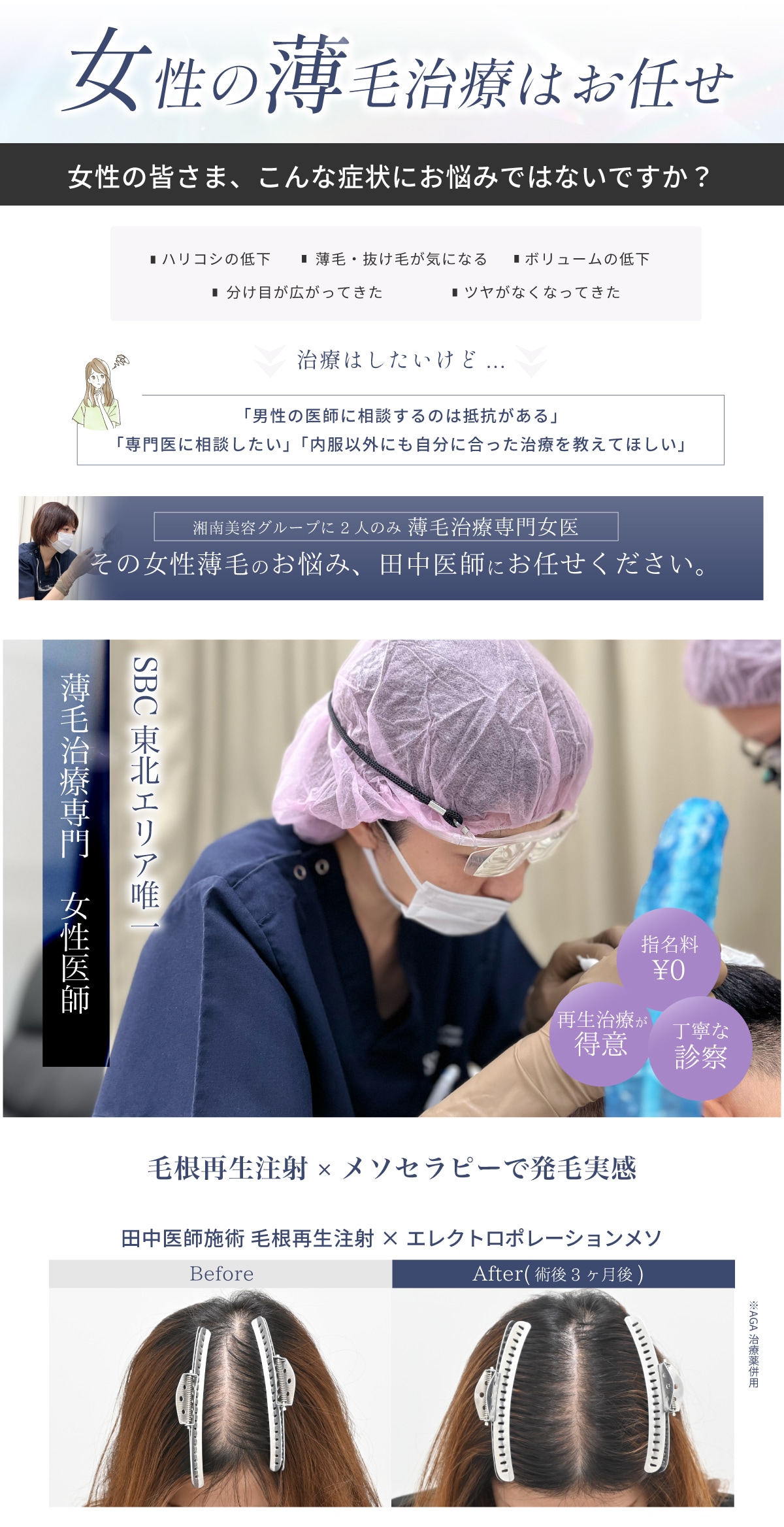 まずは医師に相談を