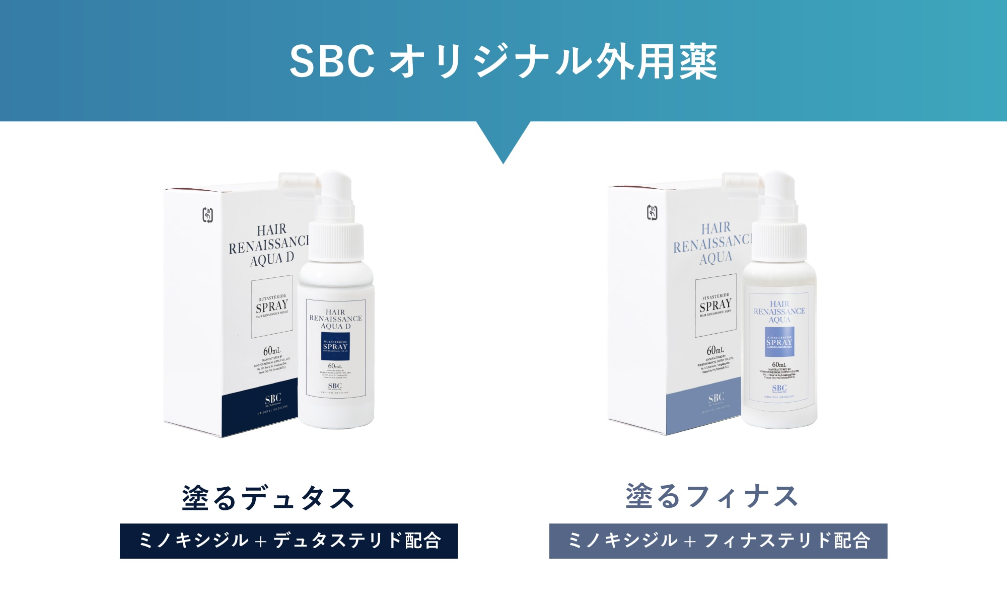 希少な「ダブル配合」外用薬