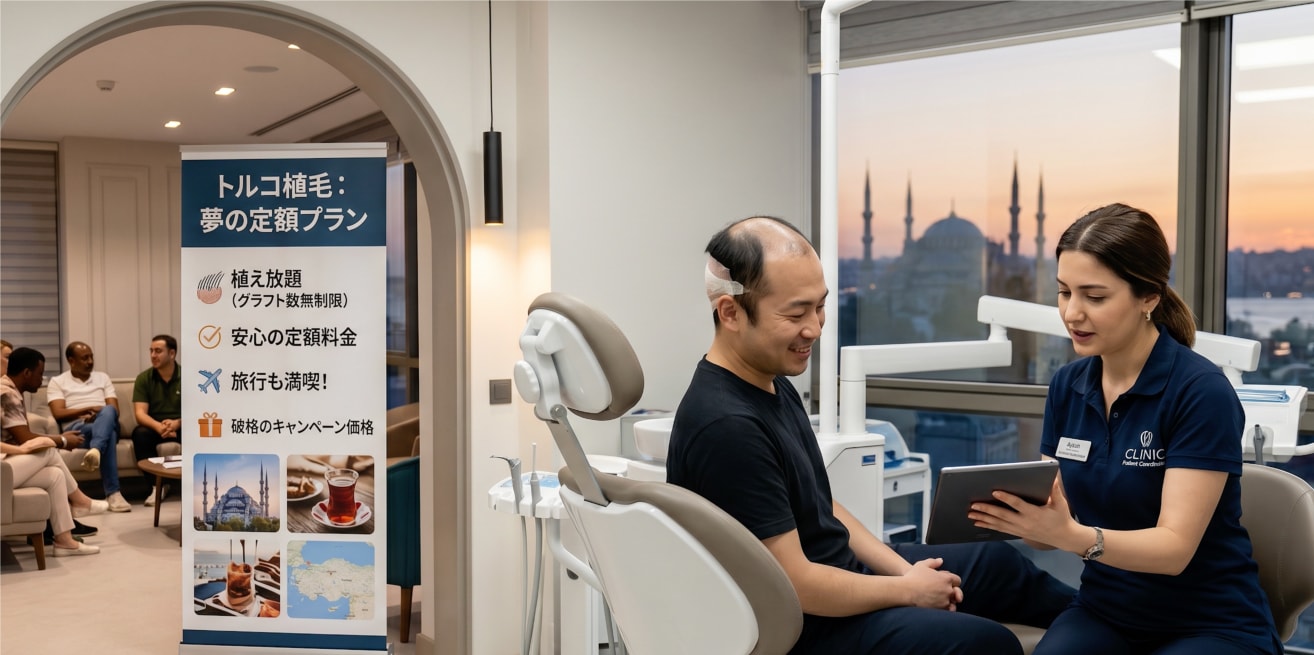 トルコの植毛なぜ人気?